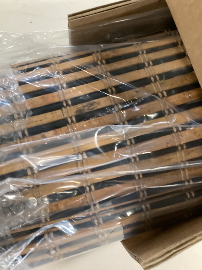 Condition photo showing Good Condition for Super Value Cordless Bamboo Woven Wood Shades