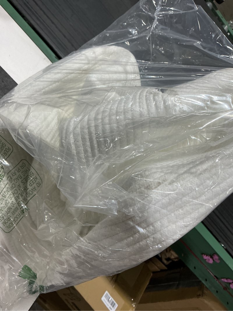 Condition photo showing Good Condition for 108l extra large blanket basket, for living room, nursery, bedroom, laundry room,rectangle woven sto