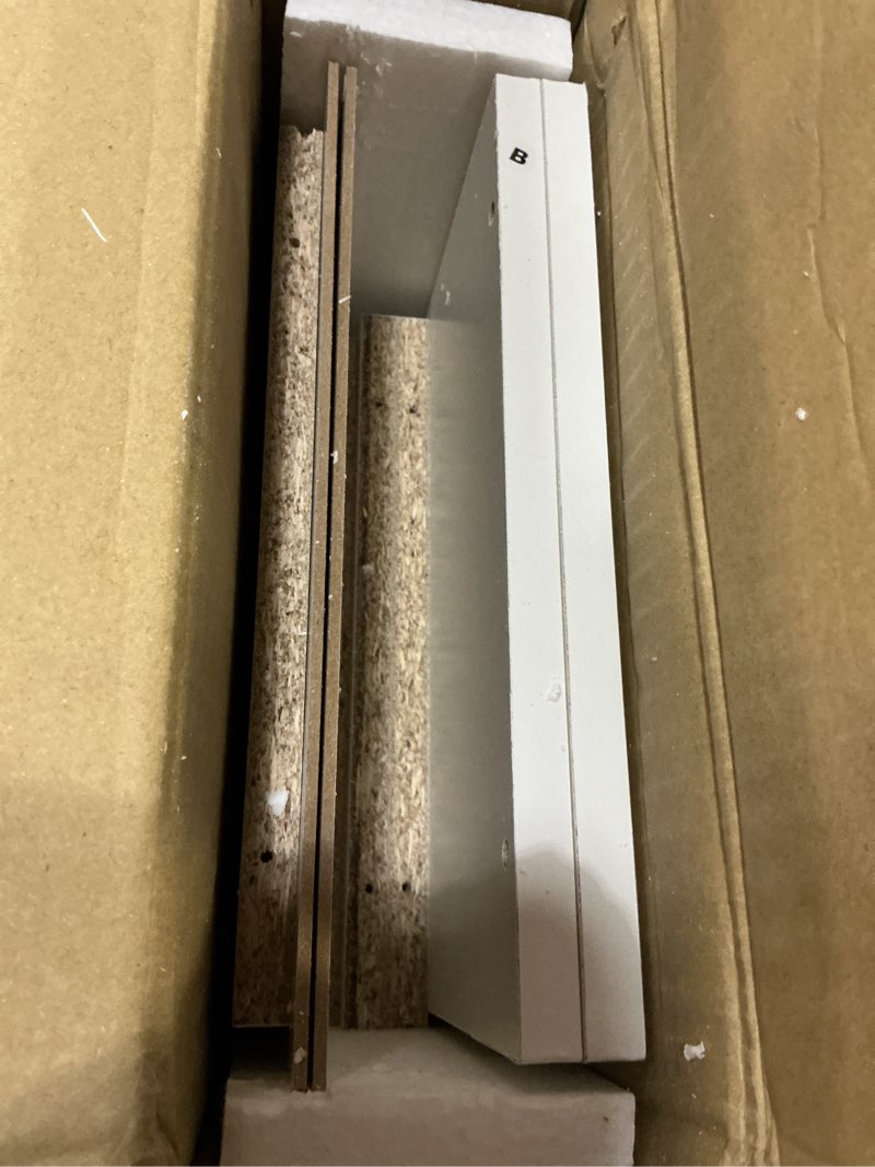 Condition photo showing Good Condition for furinno luder book shelf, 7-cube bookshelf, bookcase, 9.4 x 19.5 x 41.7, for living room, bedroom, home office, white white 7-cube