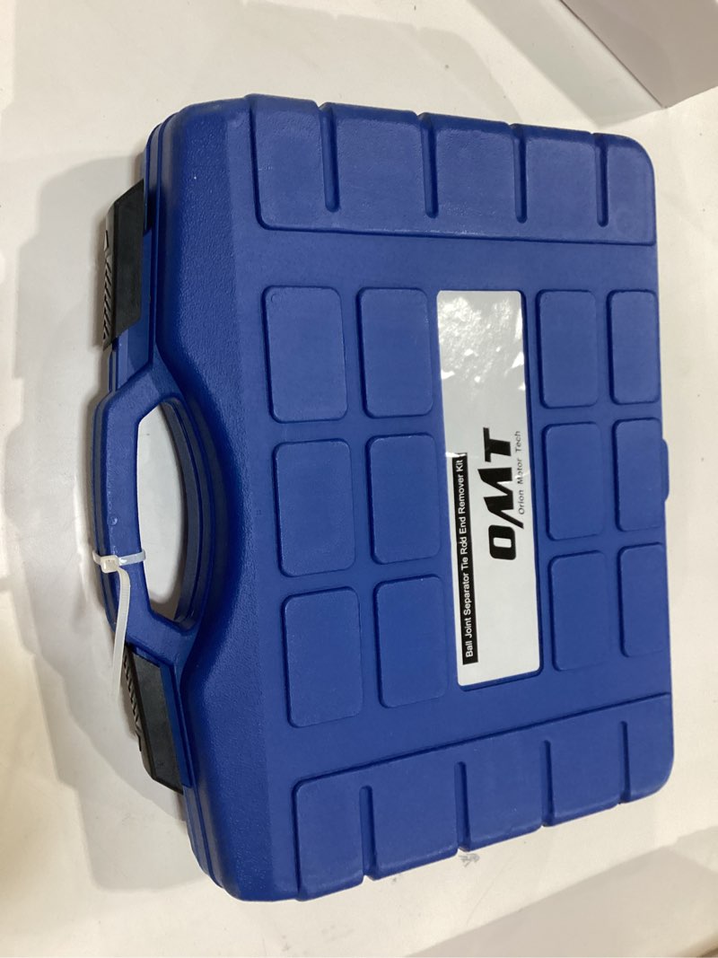 Condition photo showing New/Like New for Orion Motor Tech 5pc Ball Joint Separator, Pitman Arm Puller, Tie Rod End Tool Set for Front End Service, Splitter Removal Kit (BL06) Blue