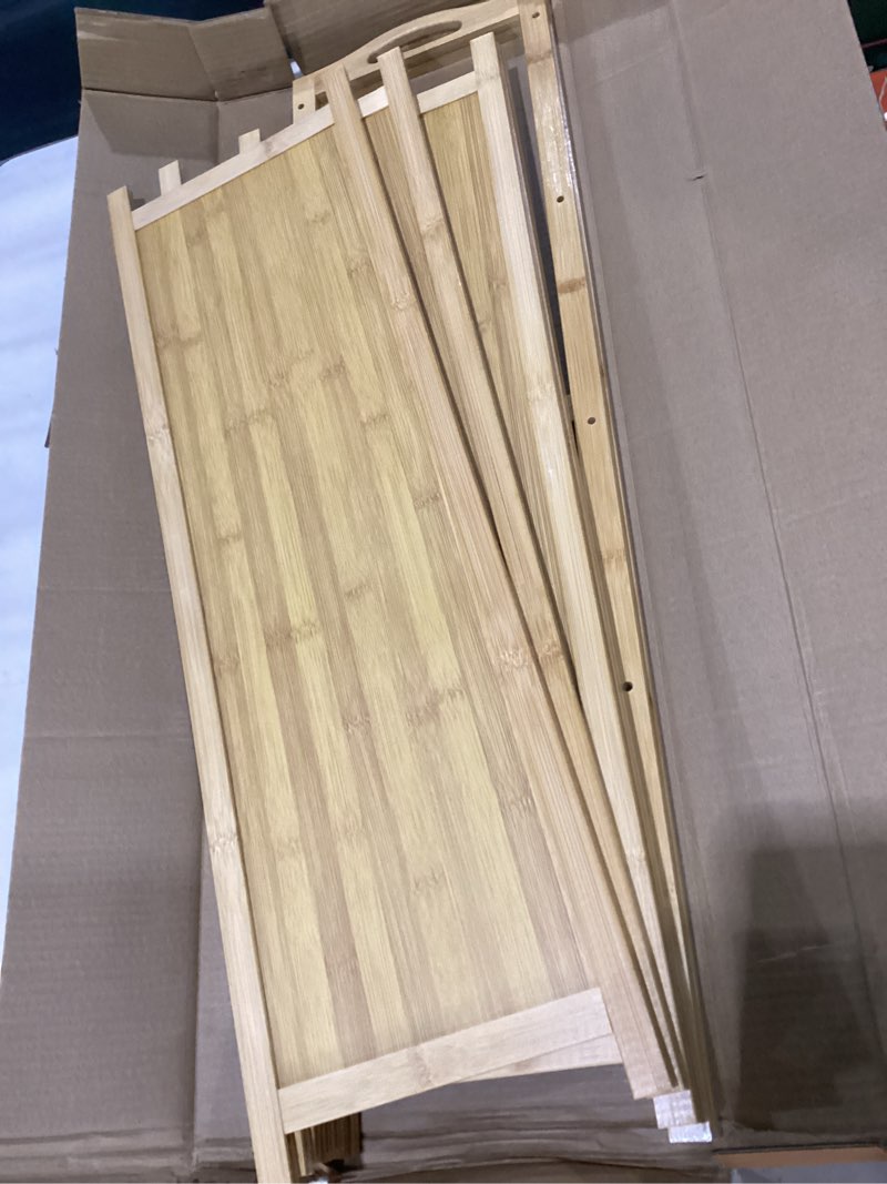 Condition photo showing Good Condition for udear bamboo shoe rack 5-tier shoe storage organizer entryway shoe shelf