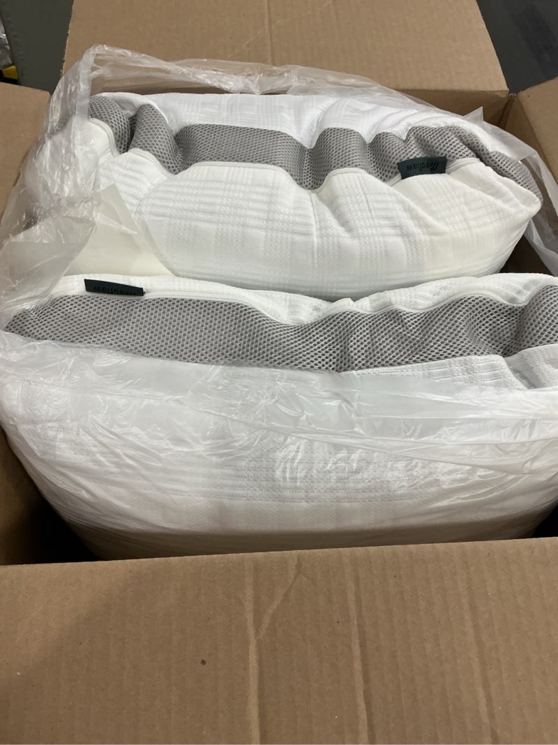 Condition photo showing Good Condition for Meoflaw Cooling Pillows Queen Size Set of 2,Shredded Memory Foam Bed Pillows for Sleeping,Queen Pillows for Back & Side Sleepers,Adjustable Queen Size with Washable Cover Queen(Pack of 2)