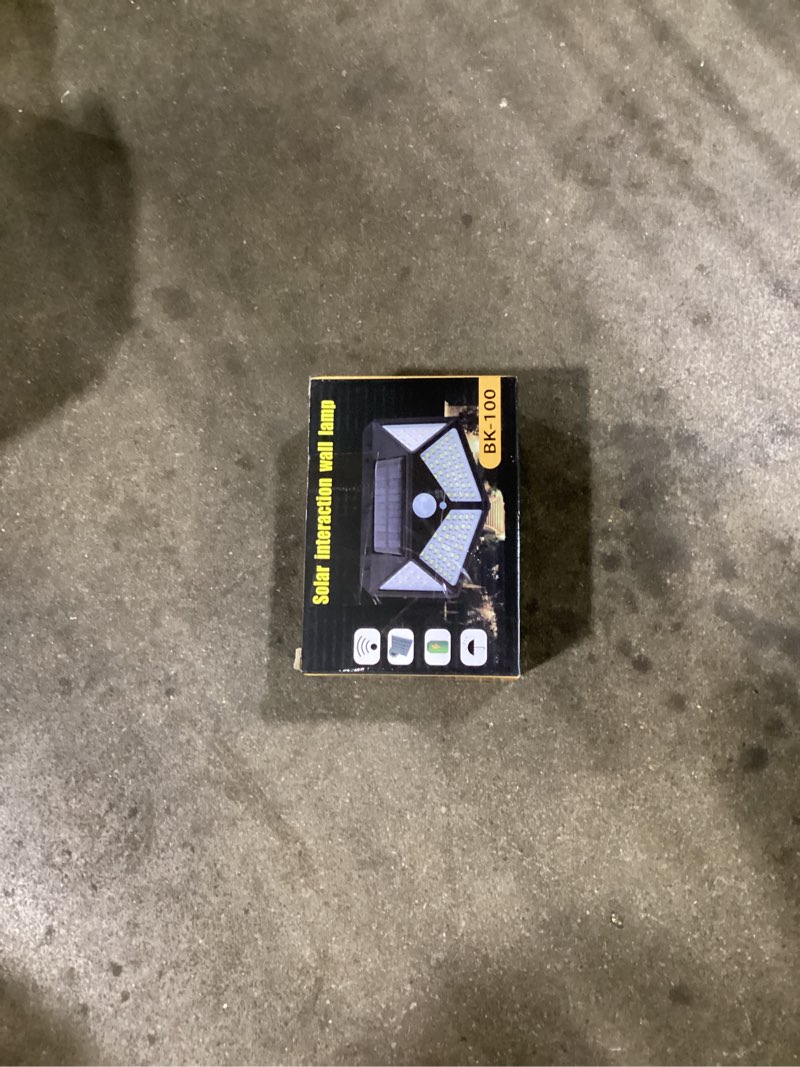 Condition photo showing Good Condition for smart solar prism solar outdoor security motion activated flood light