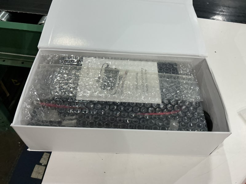 Condition photo showing As Is for e-fast 12v 20a lithium battery charger, 14.6v lifepo4 battery charger with premium aluminum housing - 0v activation for golf cart, rv, marine, boat, trolling motor - includes anderson connector
