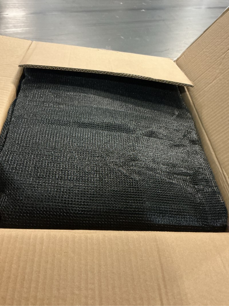 Condition photo showing As Is for trampoline net replacement 10ft 12ft 14ft 15ft 16ft netting replacement for round frame trampolines enclosure net 6 poles 8 straight poles sleeve zipper protection buckles pink 14ft - 8 poles