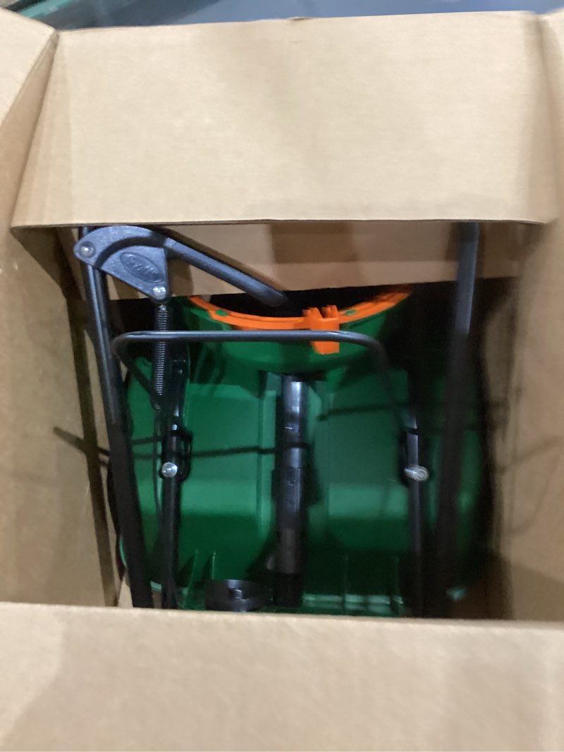 Condition photo showing Good Condition for scotts turf builder edgeguard mini broadcast spreader