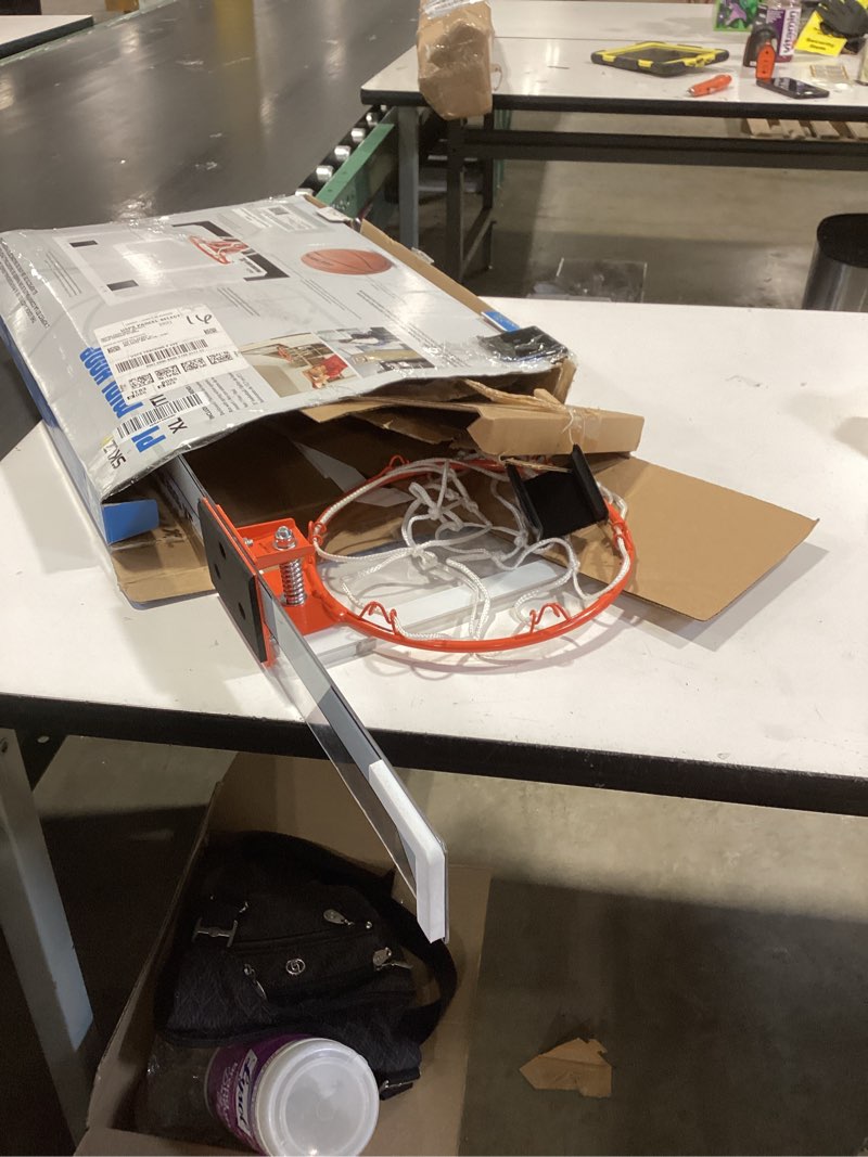 Condition photo showing Good Condition for sklz pro mini indoor basketball hoop - over the door – portable - great for home, dorms, offices, and gifts xl
