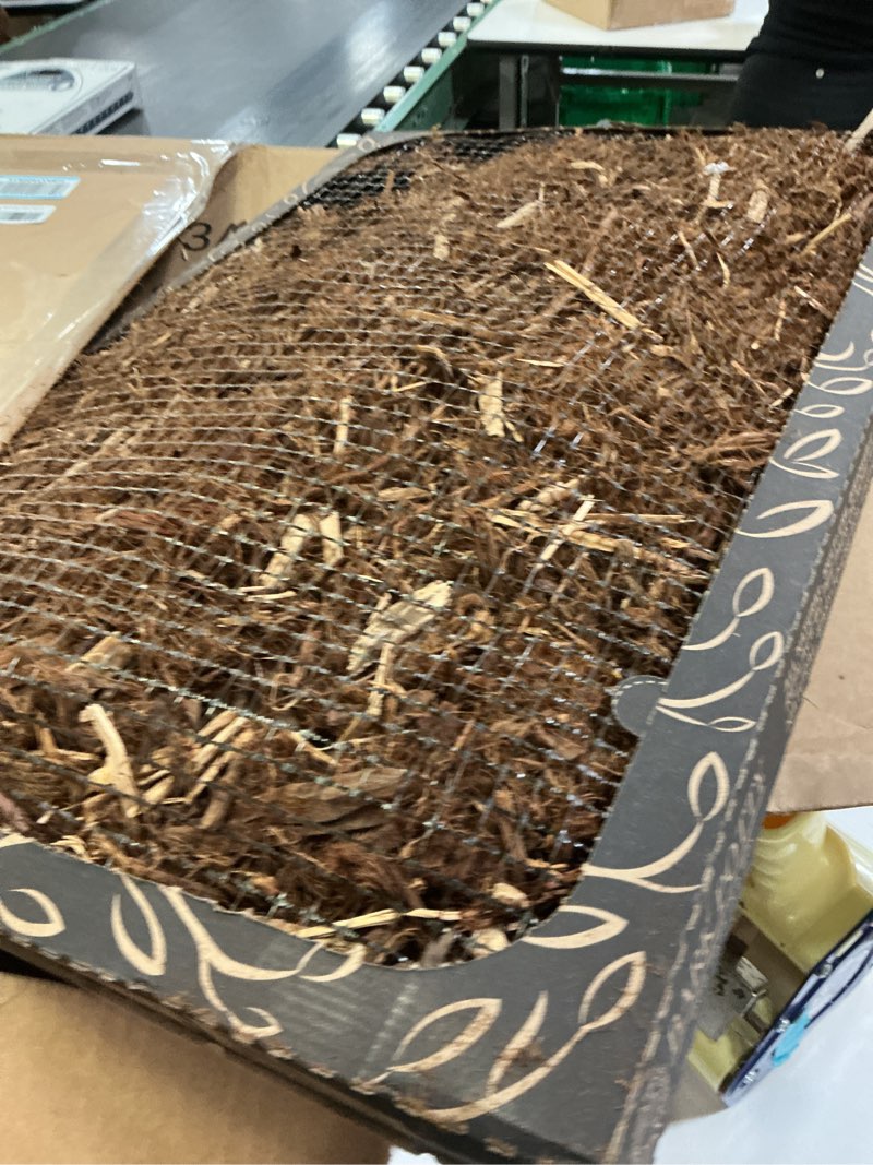 Condition photo showing As Is for Bark Potty Large Dog Potty Training Box - Disposable, Long-Lasting Pee Pad Litter Replacement - Leak Resistant, Multi-Use, Odor Control, Indoor/Outdoor Toilet Tray Large 30x20