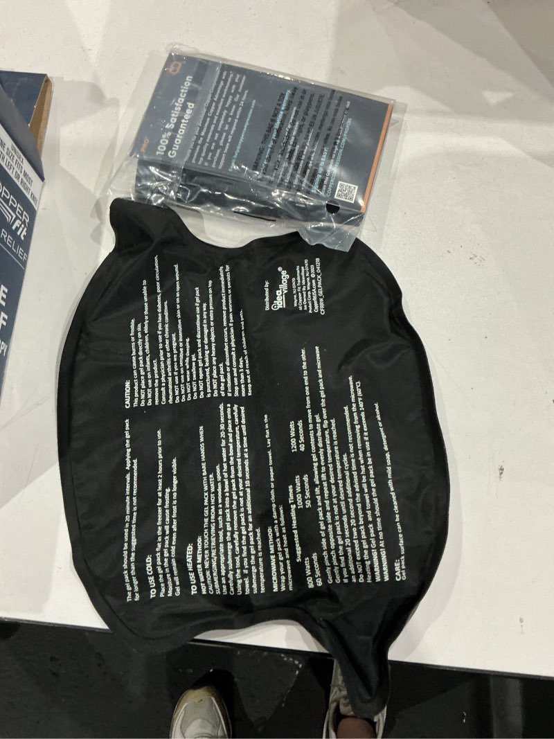 Condition photo showing Good Condition for copper fit® rapid relief knee wrap | adjustable | hot & cold therapy gel pack