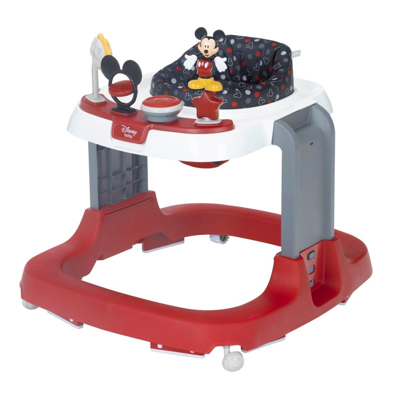 disney baby ready, set, walk dx developmental walker, modern mickey