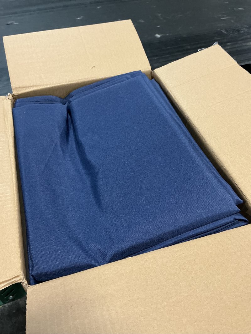 Condition photo showing Good Condition for outdoor curtains for patio waterproof - 6 panels privacy weatherproof outside curtains with grommets for pergola, gazebo, porch, cabana, balcony, 54 x 84 inch, navy navy 54"w x 84"l (pack of 6)