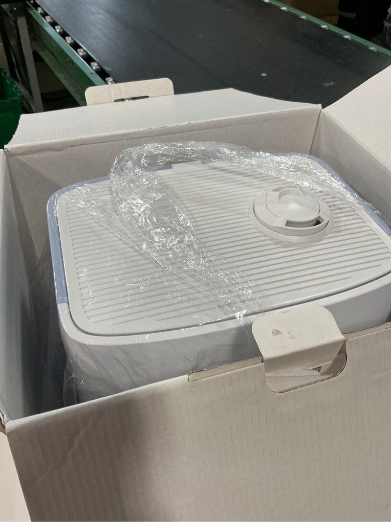 Condition photo showing Good Condition for homvana humidifiers for bedroom large room, 6.5l top-fill warm & cool 360° rotatable mist ultrasonic humidifier for plants baby kids, vaporizer (distilled sterilization) essential oil, auto sleep mode
