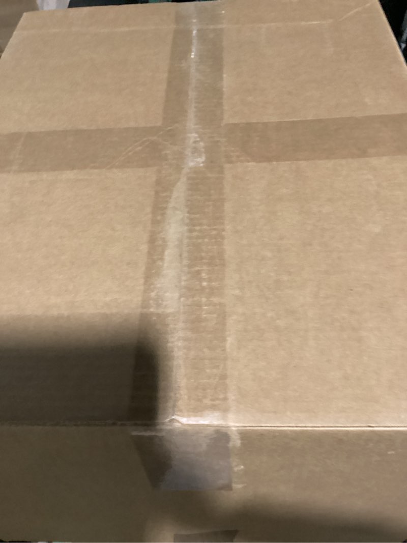 Condition photo showing New/Like New for arden outdoor midback chair cushion, 18 x 16.5, water repellent, fade resistant 18 x 16.5, sapphire aurora blue stripe