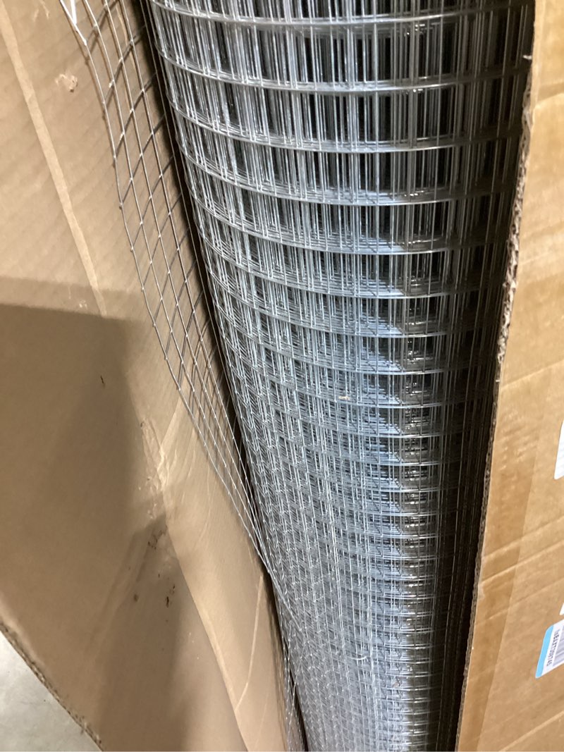 Condition photo showing Good Condition for Tongmo 48" x 100' Hardware Cloth, 1inch Mesh Galvanized Chicken Wire Fence, 19 Gauge Welded Wire Roll,Garden Fence, Poultry Netting for Rabbit/Duck/Chicken Coop