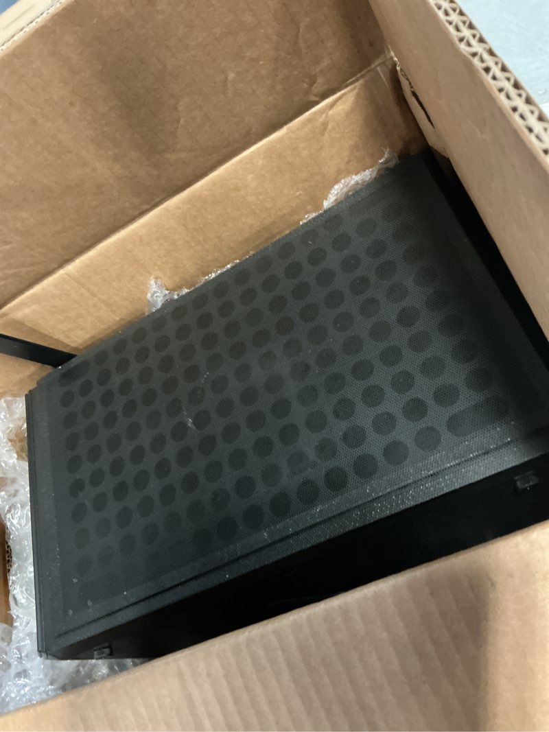 Condition photo showing As Is for Cooler Master Q300L V2 Micro-ATX Tower, Magnetic Patterned Dust Filter, USB 3.2 Gen 2x2 (20GB), Tempered Glass, CPU Coolers Max 159mm, GPU Max 360mm, Fully Ventilated Airflow (Q300LV2-KGNN-S00) Q300L V2 Black