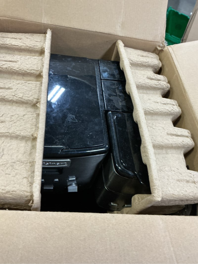 Condition photo showing As Is for Cuisinart 12-Cup Coffee Maker, Single-Serve Brewer Glass Carafe, Automatic Hot & Iced Coffee Machine, Brew Strength Control and Pause, SS-16, Stainless Steel