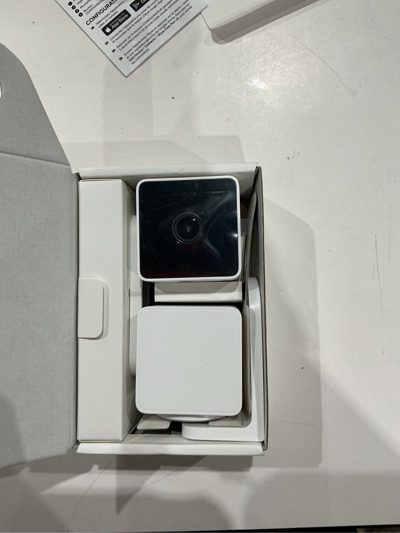 Condition photo showing New/Like New for wyze cam pan v3, indoor/outdoor ip65-rated 1080p pan/tilt/zoom wi-fi smart home security camera with color night vision, 2-way audio, compatible with alexa & google assistant, free expert setup