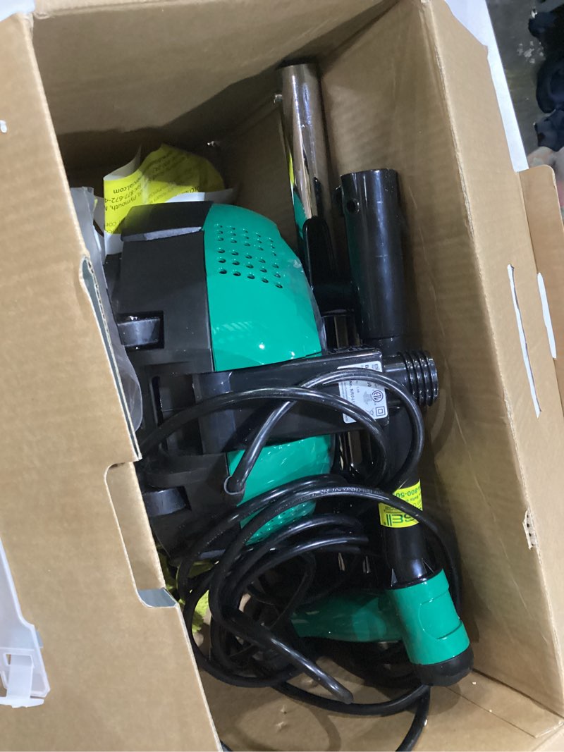 Condition photo showing Good Condition for bissell commercial biggreen bgfs650 hercules scrub and clean floor machine, green janitorial supply