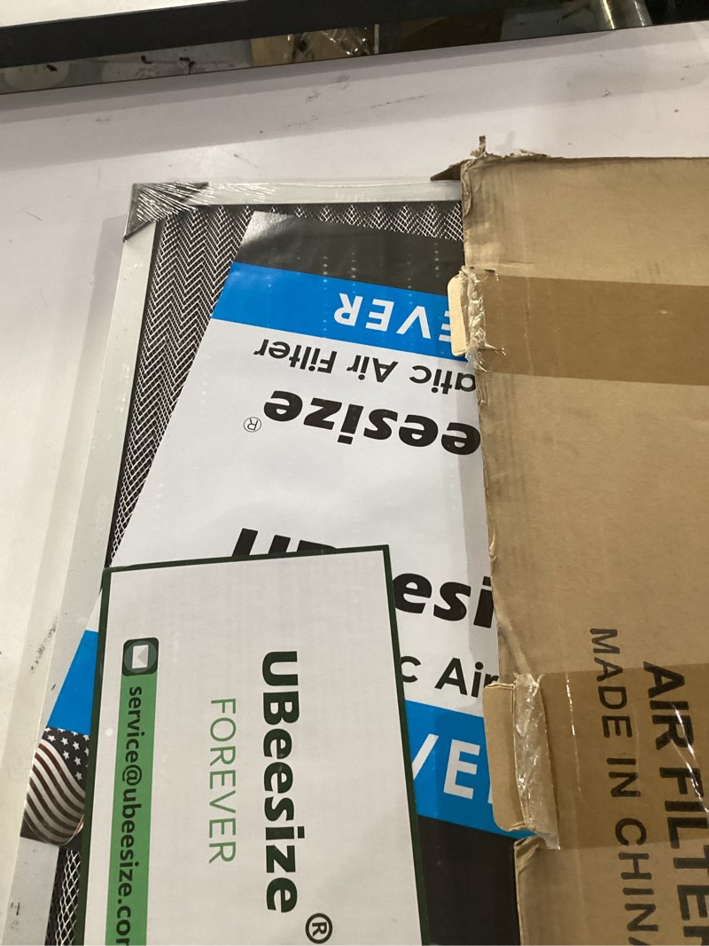 Condition photo showing Good Condition for ubeesize 20x24x1 reusable electrostatic air filter hvac ac furnace filter,merv 8,washable,lasts a lifetime,permanent air filter,breathe fresher,home and office(actual size:19.61x23.39x0.82 inch) 24" x 20" x 1" air filter