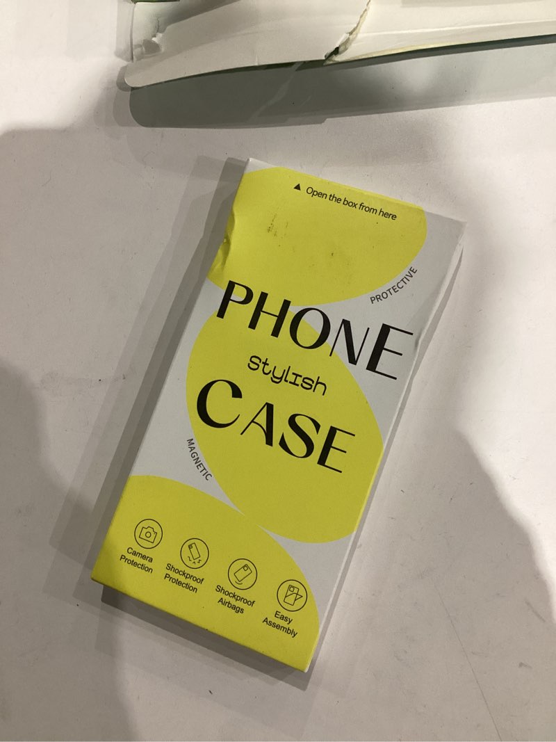 Condition photo showing New/Like New for Strong Magnetic for iPhone 15 Pro Case, [Compatible with MagSafe] [Military-Grade Drop Tested] Shockproof Protective Slim Thin Translucent Matte Cover for iPhone 15 Pro Phone Case, Black 1.Black