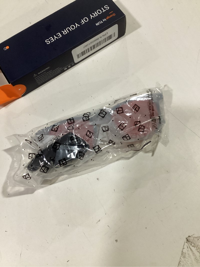 Condition photo showing Good Condition for TIJN Sleep Glasses Blue Green Light Blocking Dual AR Coatings Amber Lens for Computer Gaming Screen Fatigue & UV Protection Max Protect/Sleep Enhance-leopard