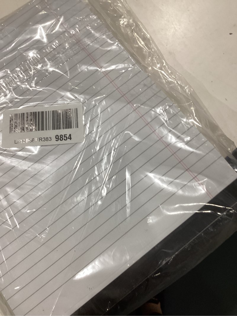 Condition photo showing Good Condition for 12 pack legal pads 8.5 x 11 note pads 8.5 x 11 inch notepad 360 sheets writing pads wide ruled lined paper pads white paper note pads 8.5 x 11 with 30 sheets per legal pad for school, office, home 8.5x11 inch 12 pack