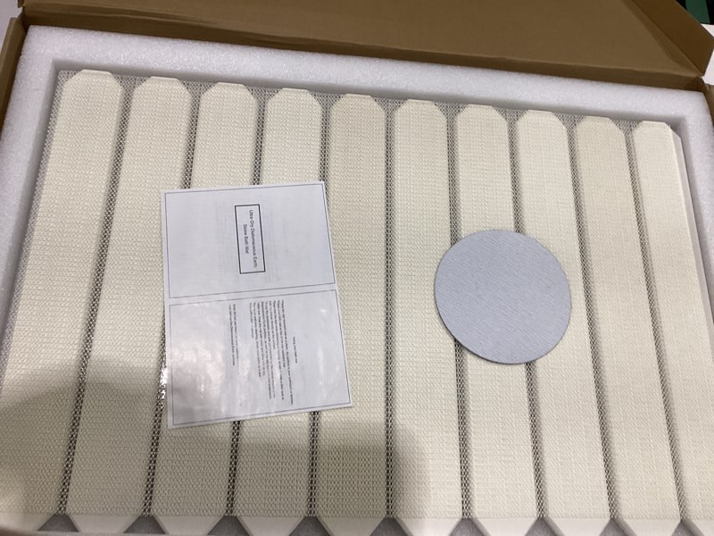 Condition photo showing New/Like New for Large Stone Dish Drying Mat for Kitchen Counter – 24" x 16" White Diatomaceous Earth Mat, Quick Drying & Super Absorbent, Foldable Eco-Friendly Drying Pad for Dishes, Glasses & Bottles