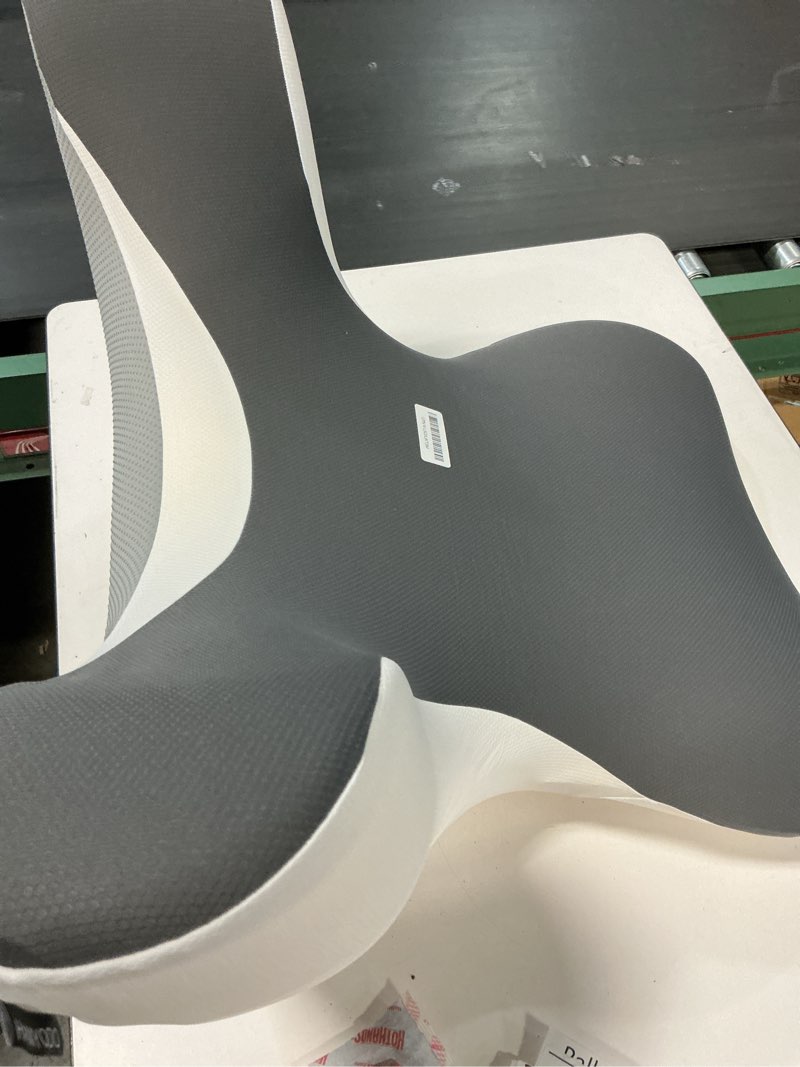 Condition photo showing Good Condition for Reading Pillow for Sitting in Bed, 22”H Back Pillow for Sitting Up,Lumbar Rest & Neck Support Bed Pillows,Backrest Bed Chair with Arms for Reclining,Gaming,Resting,Watching TV in Couch or Floor Grey&white