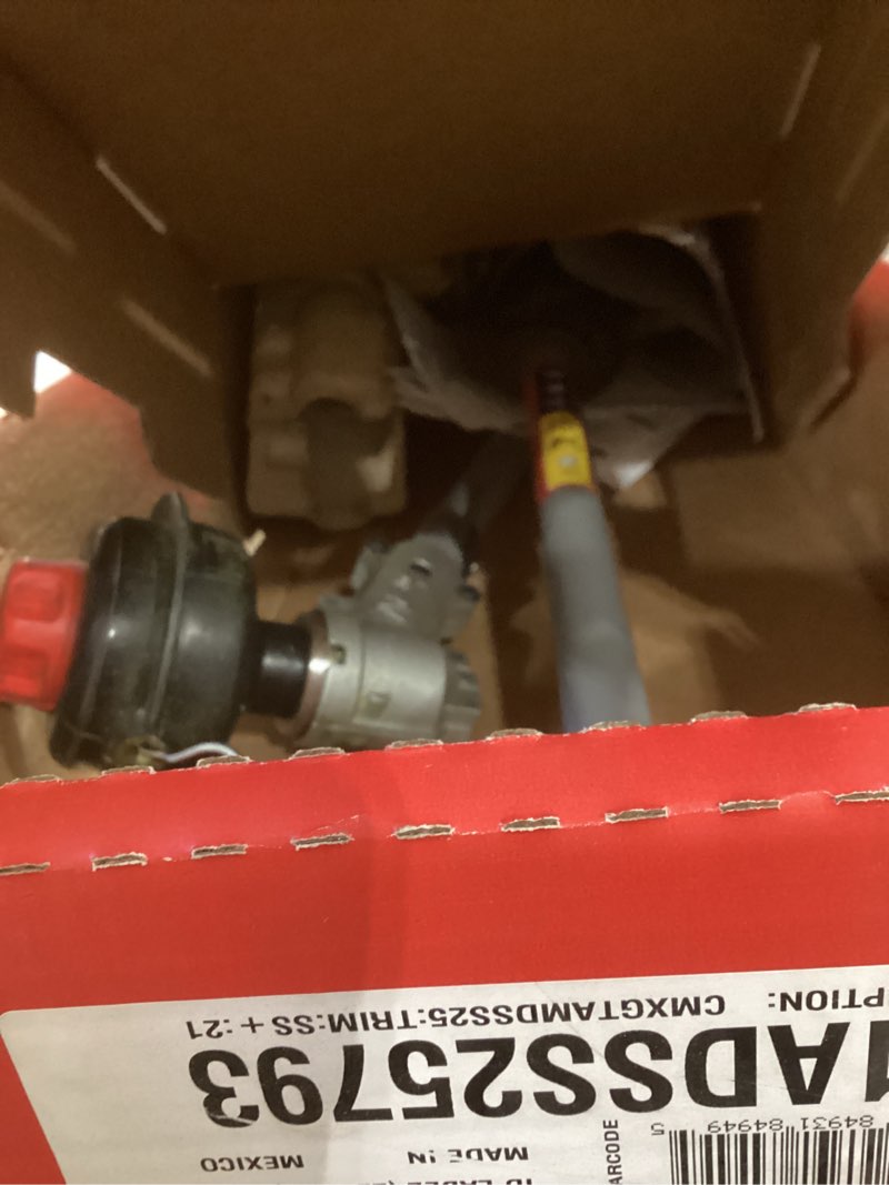 Condition photo showing As Is for craftsman ws2200 25-cc 2-cycle 17-in straight shaft attachment capable gas string trimmer