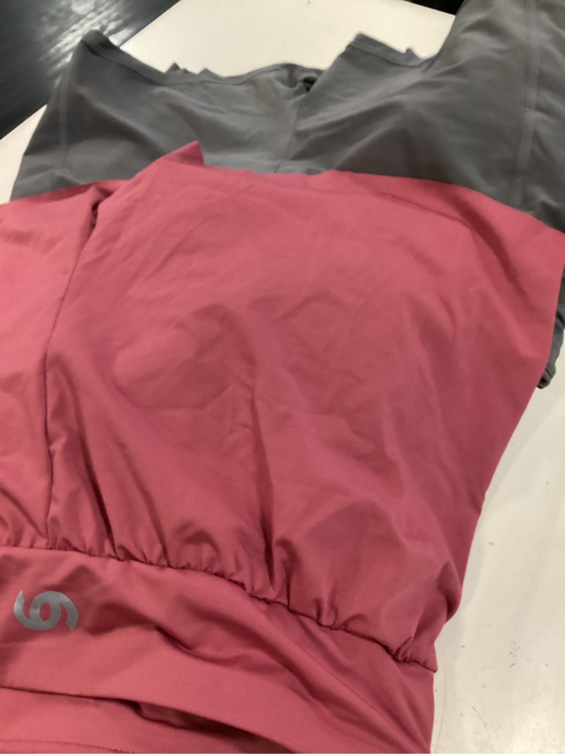 Condition photo showing New/Like New for cadmus 2 in 1 women's spandex athletic shorts gym yoga shorts pockets