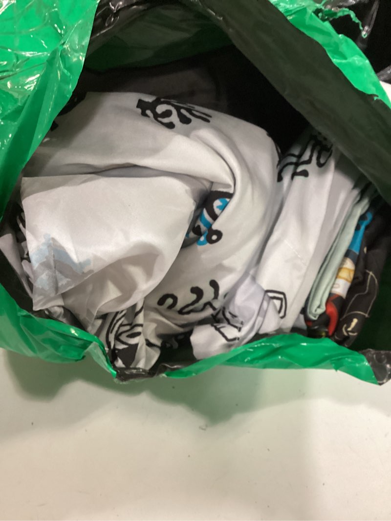 Condition photo showing As Is for spongebob squarepants movie kids full size bedding set with roblox ugc reward included – 7-piece super soft cozy reversible comforter & sheet set (officially licensed product) by franco the spongebob squarepants movie: the search for squarepants 7 piece full size