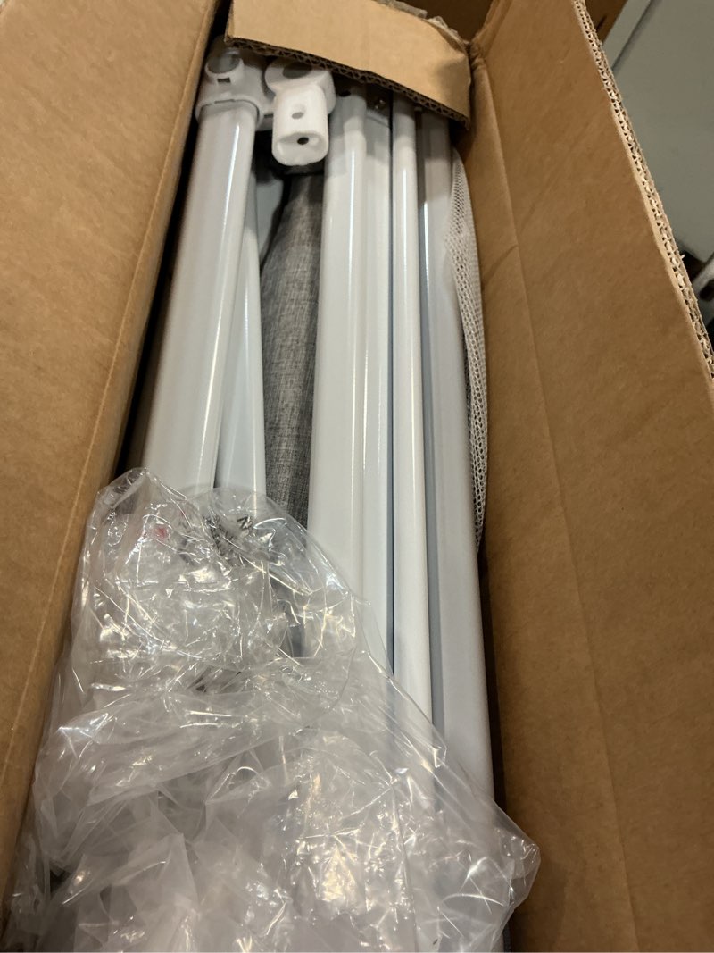 Condition photo showing As Is for 3-Piece Full Size Bed Rail for Toddlers - Height Adjustable Baby Bed Rail Guard with Headboard Rod,Safety Bed Rails for Full Size Bed with Child Lock(54x74.8x74.8 Inch) Grey Full Size?54x74.8x74.8 Inch