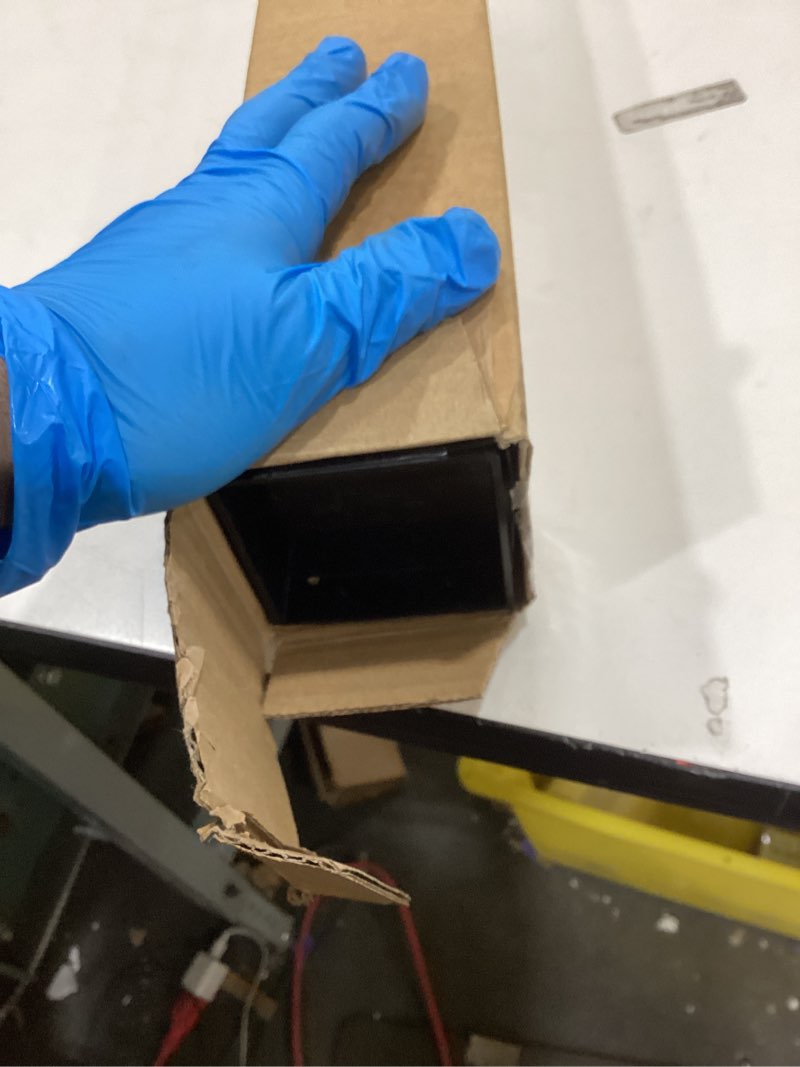 Condition photo showing As Is for Cordless Blackout Roller Shades Blinds for Windows Free-Stop,Pull Down Room Darkening with Valance,Thermal Insulated Woven Fabric Window Door Blinds for Home,Office,Grey 35" W x 72" H 35"W x 72"H Grey