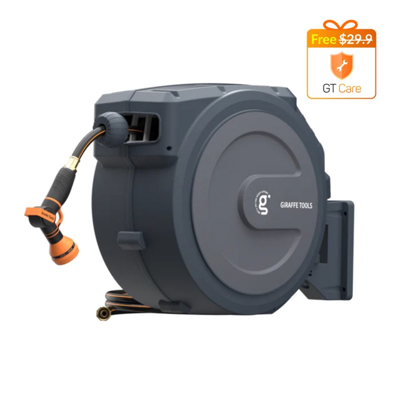 retractable garden hose reel-1/2in-100ft