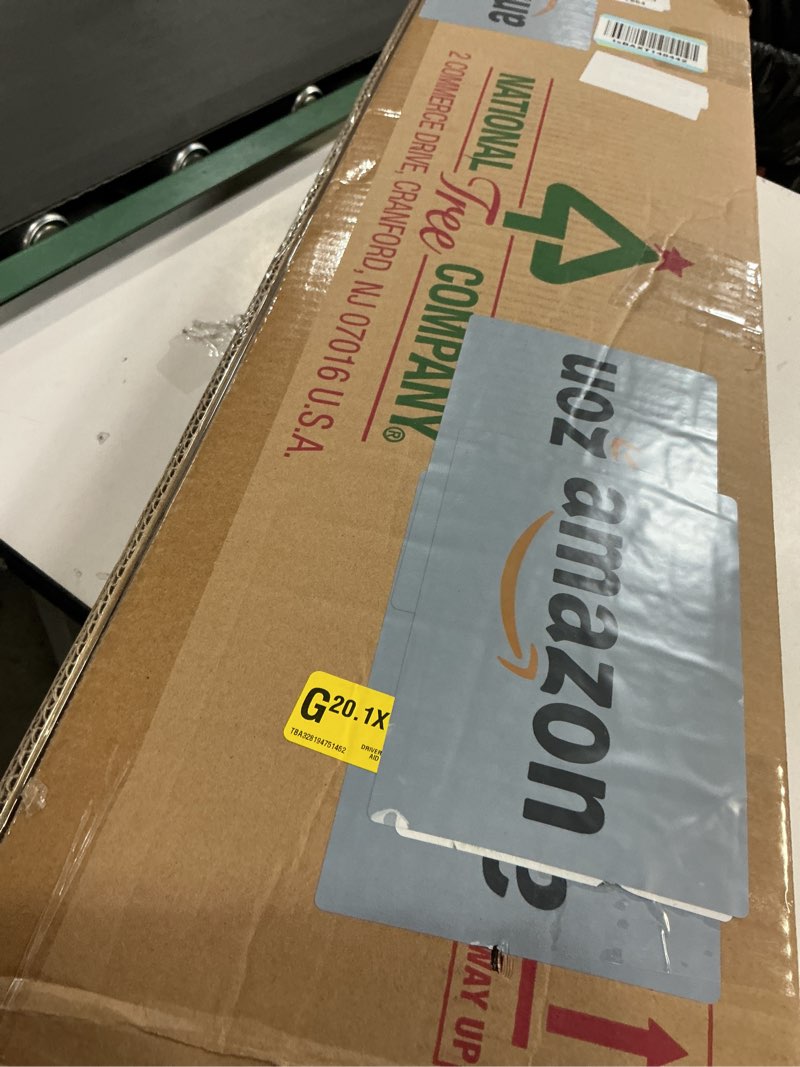 Condition photo showing Good Condition for National Tree Company 5 ft Pre-Lit Hickory Cedar Artificial Christmas Tree, 150 Clear Lights, 371 Tips, Metal Plate Base, Green 5ft Tree