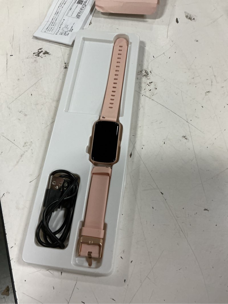 Condition photo showing Good Condition for fitness tracker, smart watch for women men with 24/7 heart rate/blood pressure/blood oxygen monitor,sleep tracker,step & calorie counter, ip68 waterproof fitness watches compatible with android&iphone pink