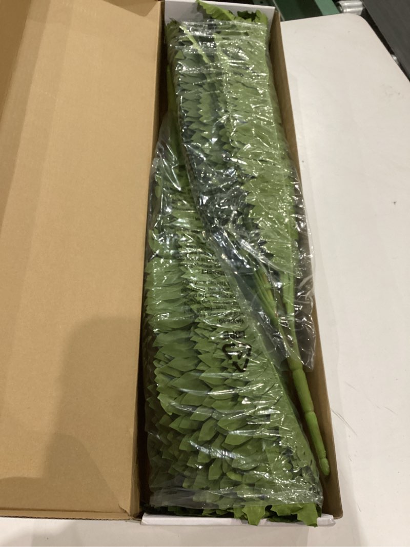 Condition photo showing Good Condition for 35" ferns artificial bush plants large, 2 artificial boston ferns with 39 fronds for outdoors home decor