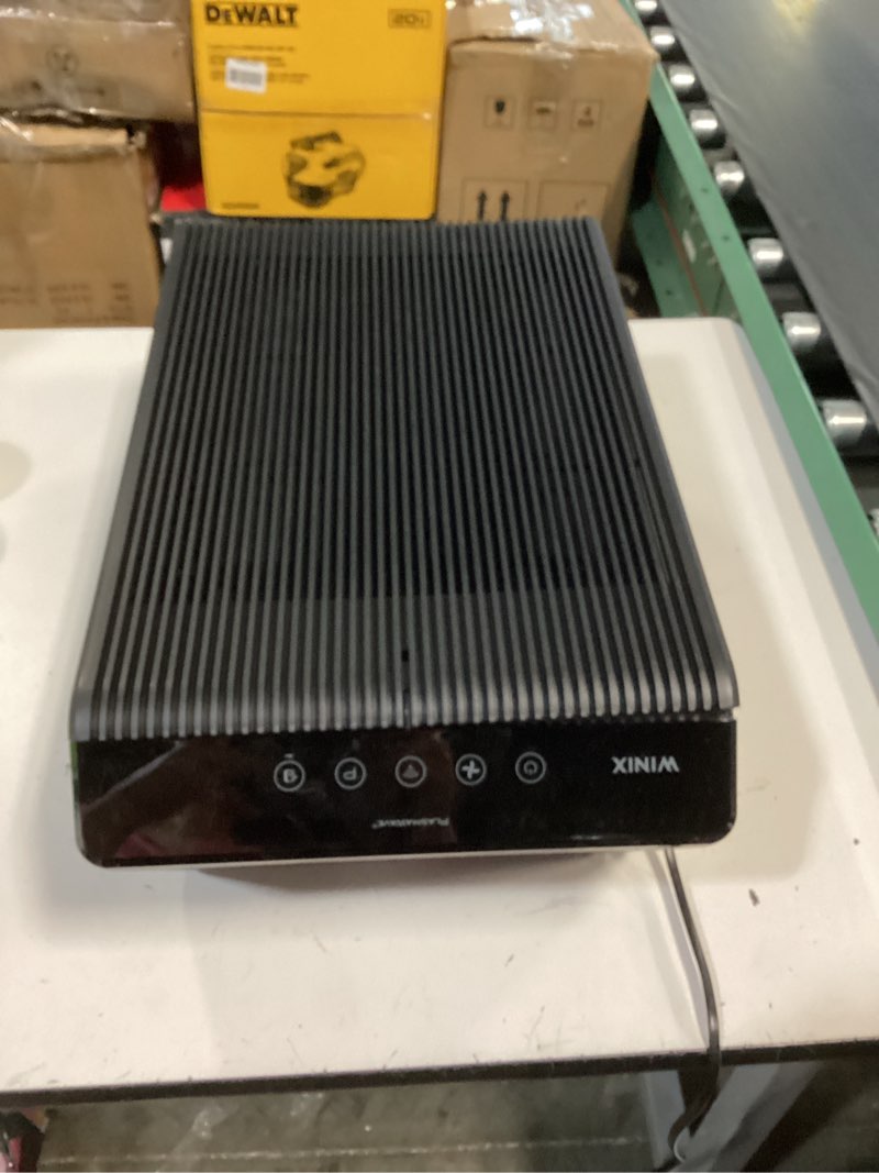 Condition photo showing Good Condition for winix 5510 air purifier (new generation of 5500-2 with app support) for home large room up to 1881 ft² in 1 hr, true hepa, high deodorization carbon filter and auto mode, captures pet allergies, smoke polished charcoal gray air purifier