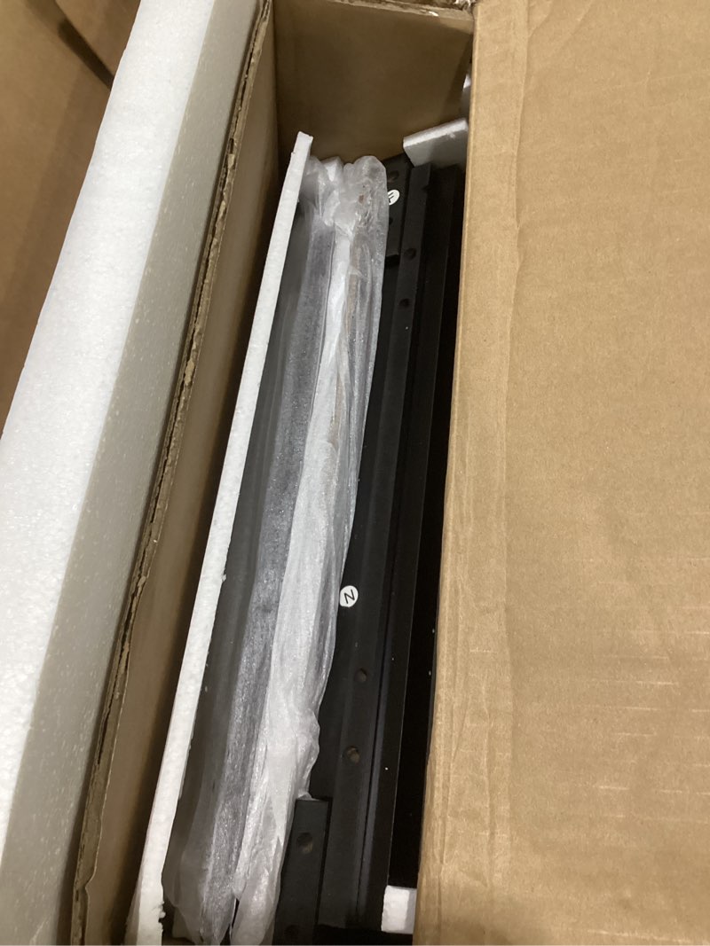 Condition photo showing Good Condition for homefort 41.3" shoe bench with lift top storage, entryway bench with cushioned seat, wooden end of bed bench, shoe cabinet bench with hidden storage space, for bedroom, hallway,black 41.3"wx14.9"d x18.1"h black