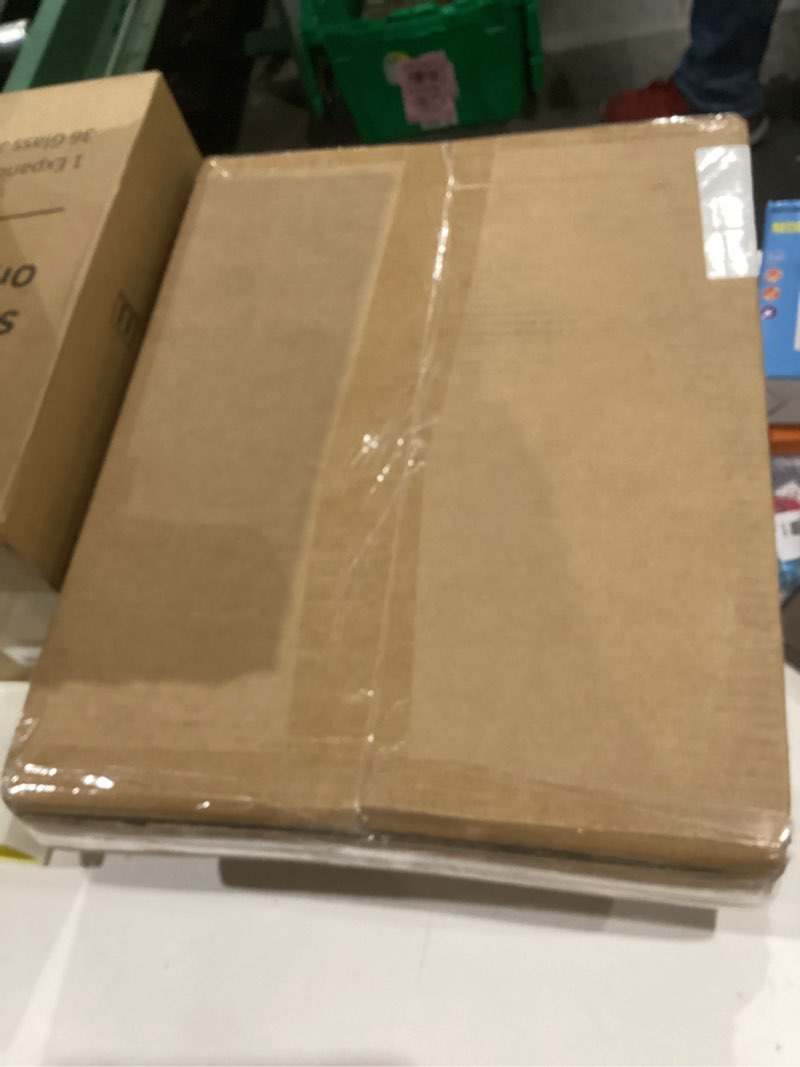 Condition photo showing New/Like New for Hanging Wall File Organizer, 6 Tier Wood Wall File Holder with 2 Hooks, Mail Organizer Wall Mounted with Bottom Flat Tray, Vertical Paper Desk Storage for Office, Home, Rustic Brown