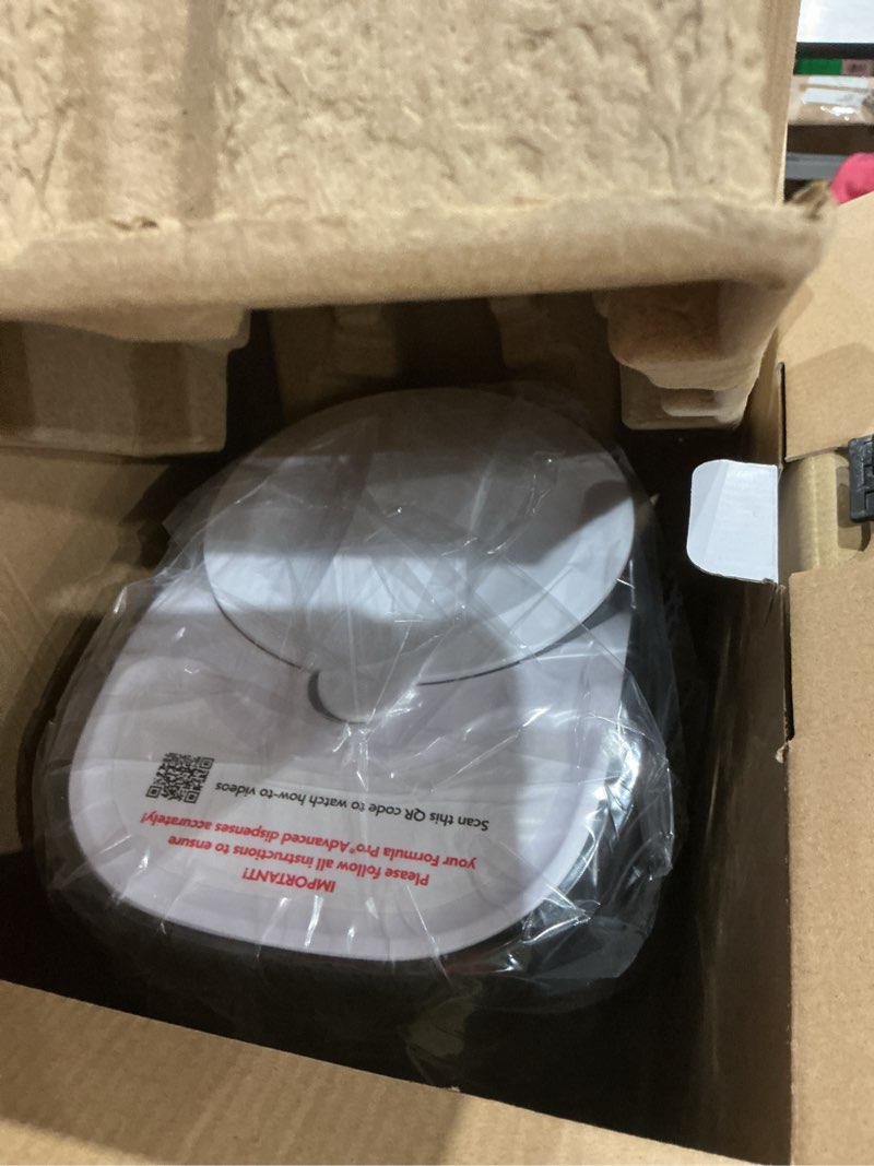 Condition photo showing Good Condition for baby brezza new and improved formula pro advanced formula dispenser machine - automatically mix a warm formula bottle instantly - easily make bottle with automatic powder blending, white formula pro advanced dispenser