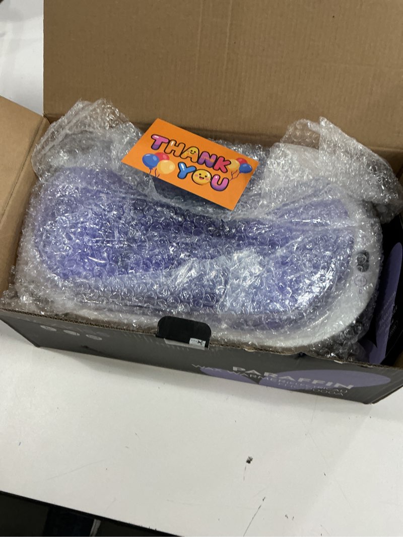 Condition photo showing New/Like New for small paraffin wax machine for hands - professional hand wax paraffin machine 2l with 4pack paraffin wax refills digital display screen for paraffin baths m2a_g