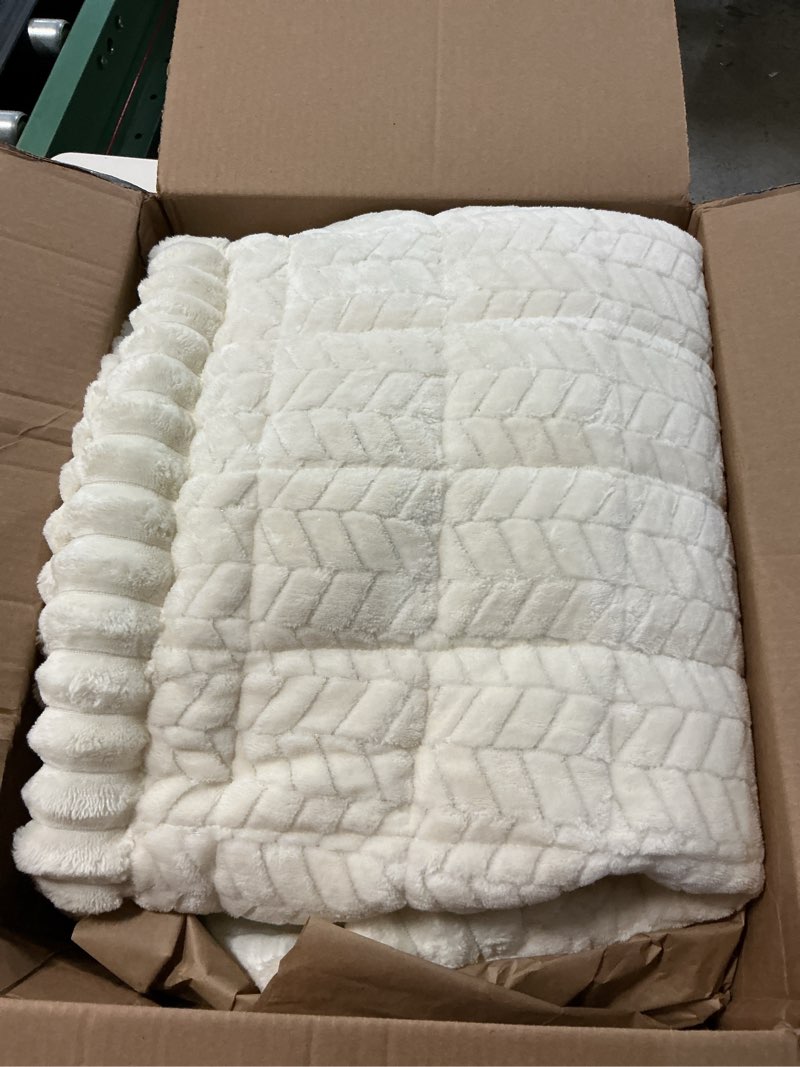 Condition photo showing Good Condition for smiry non slip couch covers for dogs, fuzzy pet couch covers for 3 cushion sofa pet friendly, soft sofa slipcovers cushion furniture protector washable (beige, 27.6" x 88") beige 27.6"x88"