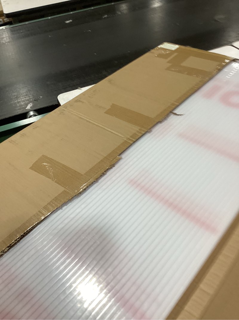 Condition photo showing New/Like New for Hotop 3 Pcs Polycarbonate Greenhouse Panels Double Layer Polycarbonate Panels Waterproof UV Protected Sheet Corrugated Plastic Roof Greenhouse Replacement Cover (4' X 2' X 0.32") 3 4' X 2' X 0.32"