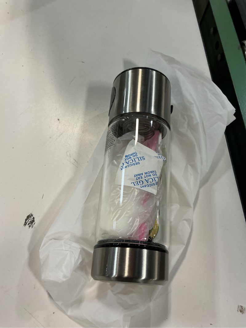 Condition photo showing Good Condition for 2026 upgrade hydrogen water bottle generator,portable hydrogen water ionizer machine?6000ppb high concentration??precision 0 leakage? rechargeable rapid hydrogen boost,for home office travel fitness silver-3