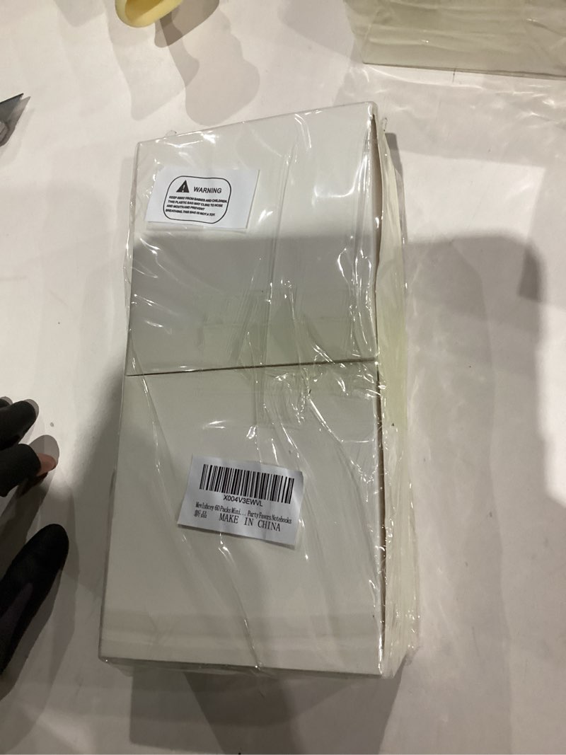 Condition photo showing New/Like New for Mevlshcey 60 Packs Mini Cartoon Animation Party Favors Notebooks