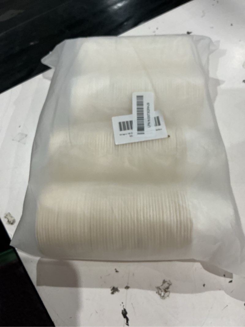 Condition photo showing Good Condition for vmiapxo 100 pack 4oz disposable paper cups with lids, small ice cream cups, 4 ounce natural bagasse fiber recycleable paper bowls for portion condiments, sauce, souffle