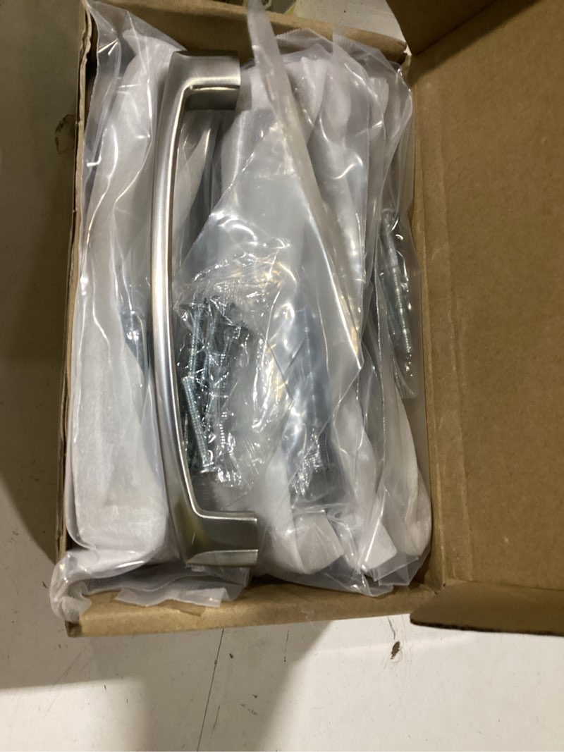 Condition photo showing item condition for Asidrama 10 Pack 5 Inch(128mm) Brushed Satin Nickel Kitchen Cabinet Handles, Cabinet Pulls Kitchen Cabinet Hardware for Cupboard Drawer Pulls