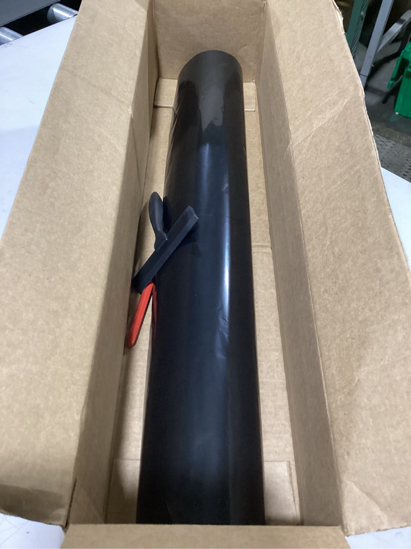 Condition photo showing Good Condition for fufin total blackout window privacy film with free installation tools,explosion-proof pet material,blocks 100% of uv and light rays.heat control room darkening window cover(total black 27.6"×78.7") total black 27.6inch×78.7inch