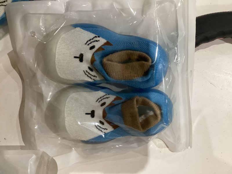 Condition photo showing New/Like New for Item similar))))) Baby Shoes Boys Girls First Walking Shoes Non Slip Soft Sole Sneakers Toddler Infant Babygirl Sock Shoes… A1-leopard Dark 6-9 Months Toddler